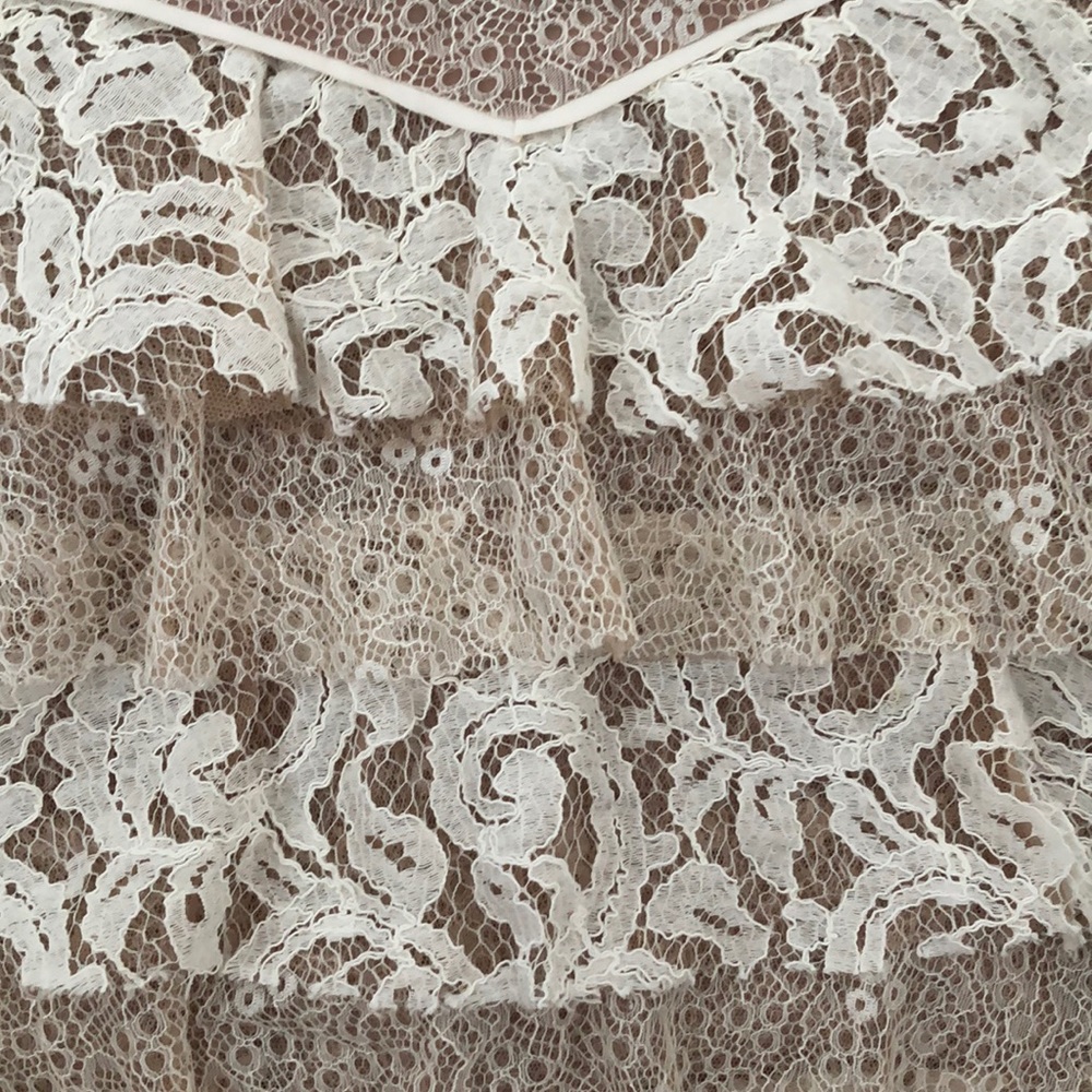 BCBG Lace Tiered Dress - Picture 8 of 8